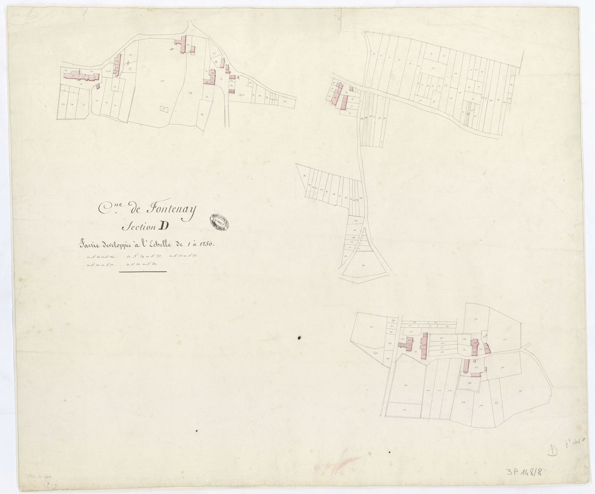 Fontenay-sur-Loing - Sections