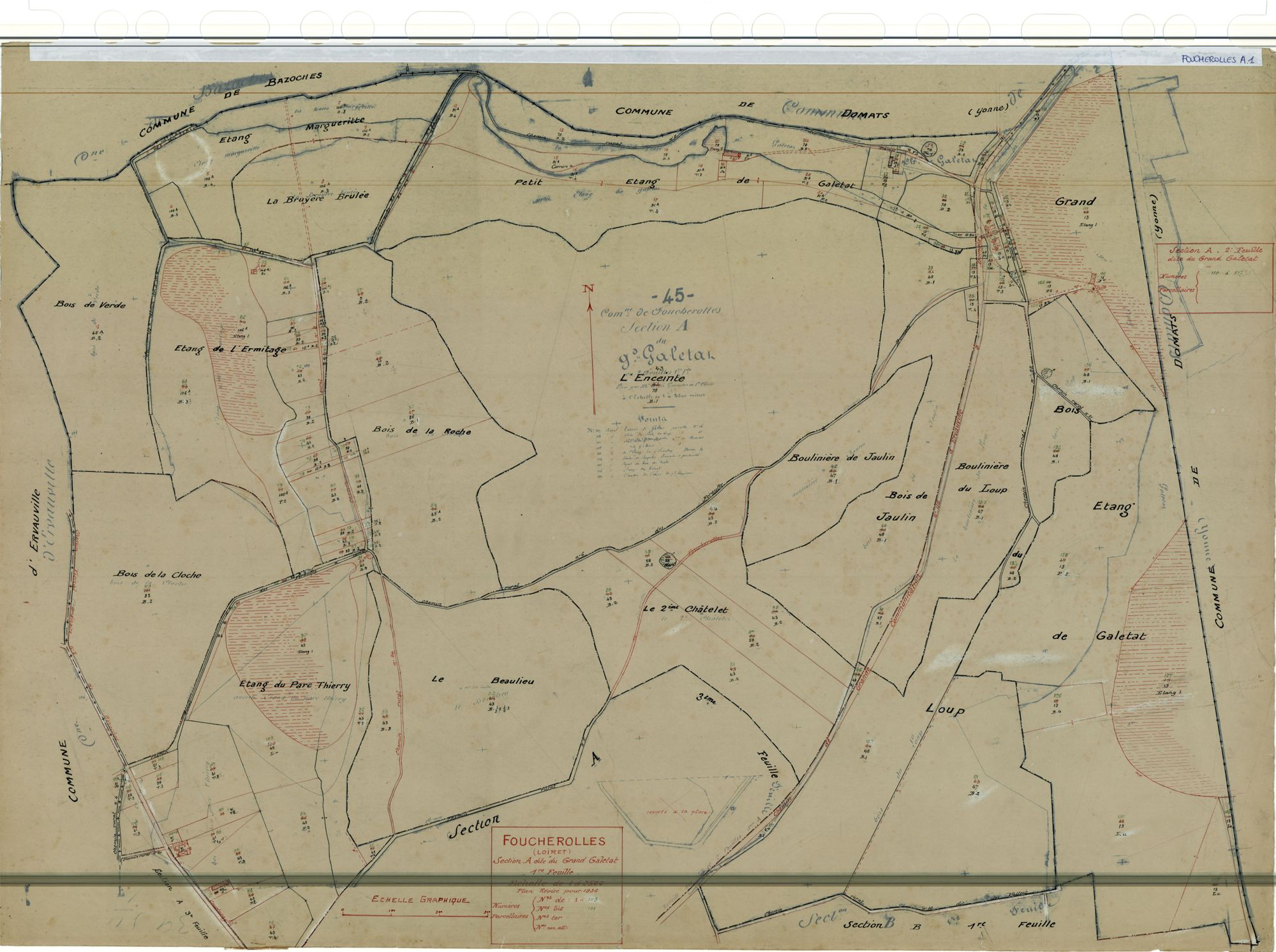 Foucherolles - Sections