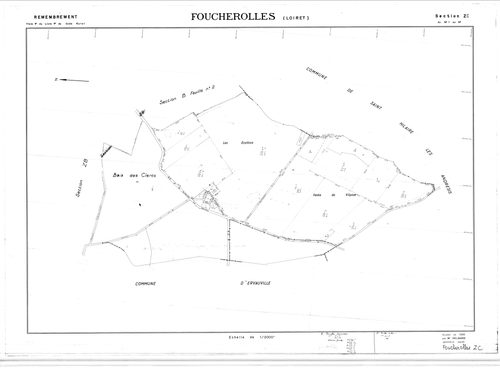 Foucherolles - Sections