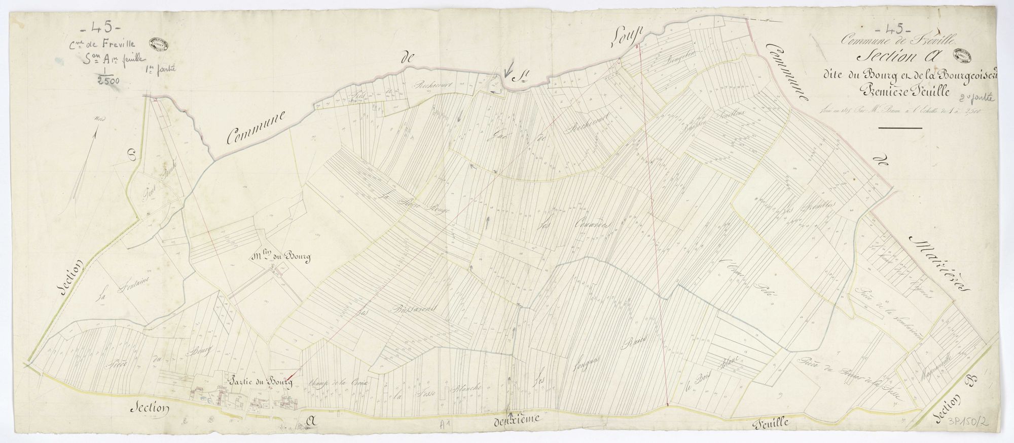 Fréville-du-Gâtinais - Sections