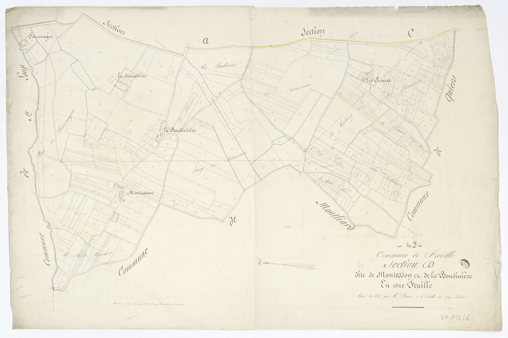 Fréville-du-Gâtinais - Sections