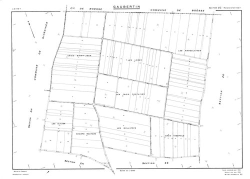 Gaubertin - Sections