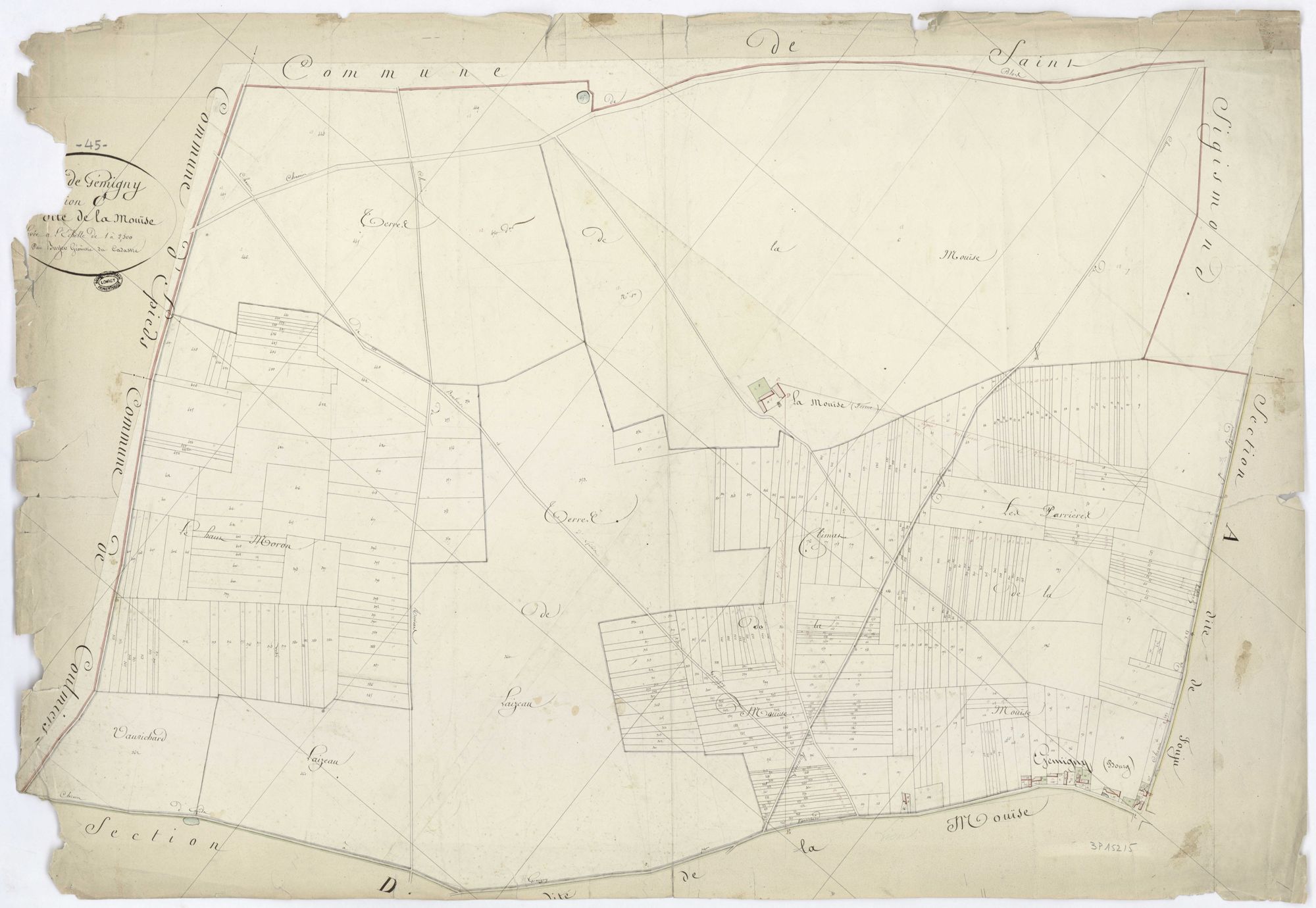 Gémigny - Sections