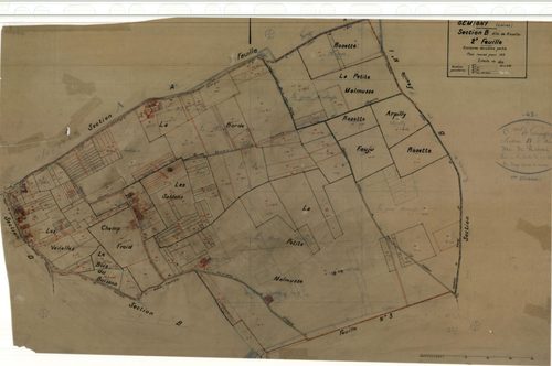 Gémigny - Sections