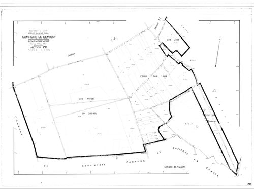 Gémigny - Sections