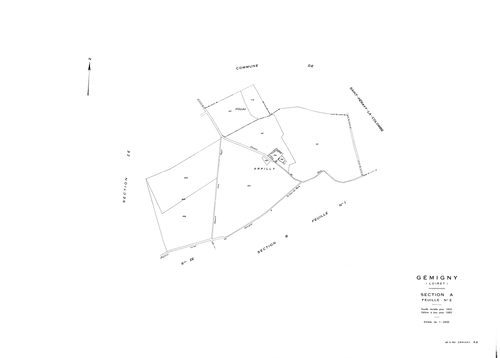 Gémigny - Sections