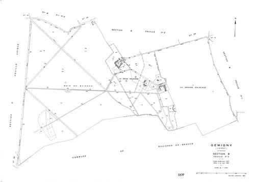 Gémigny - Sections
