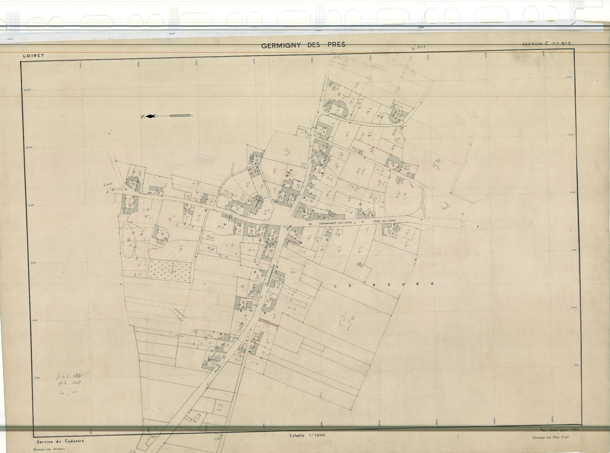 Germigny-des-Prés - Sections