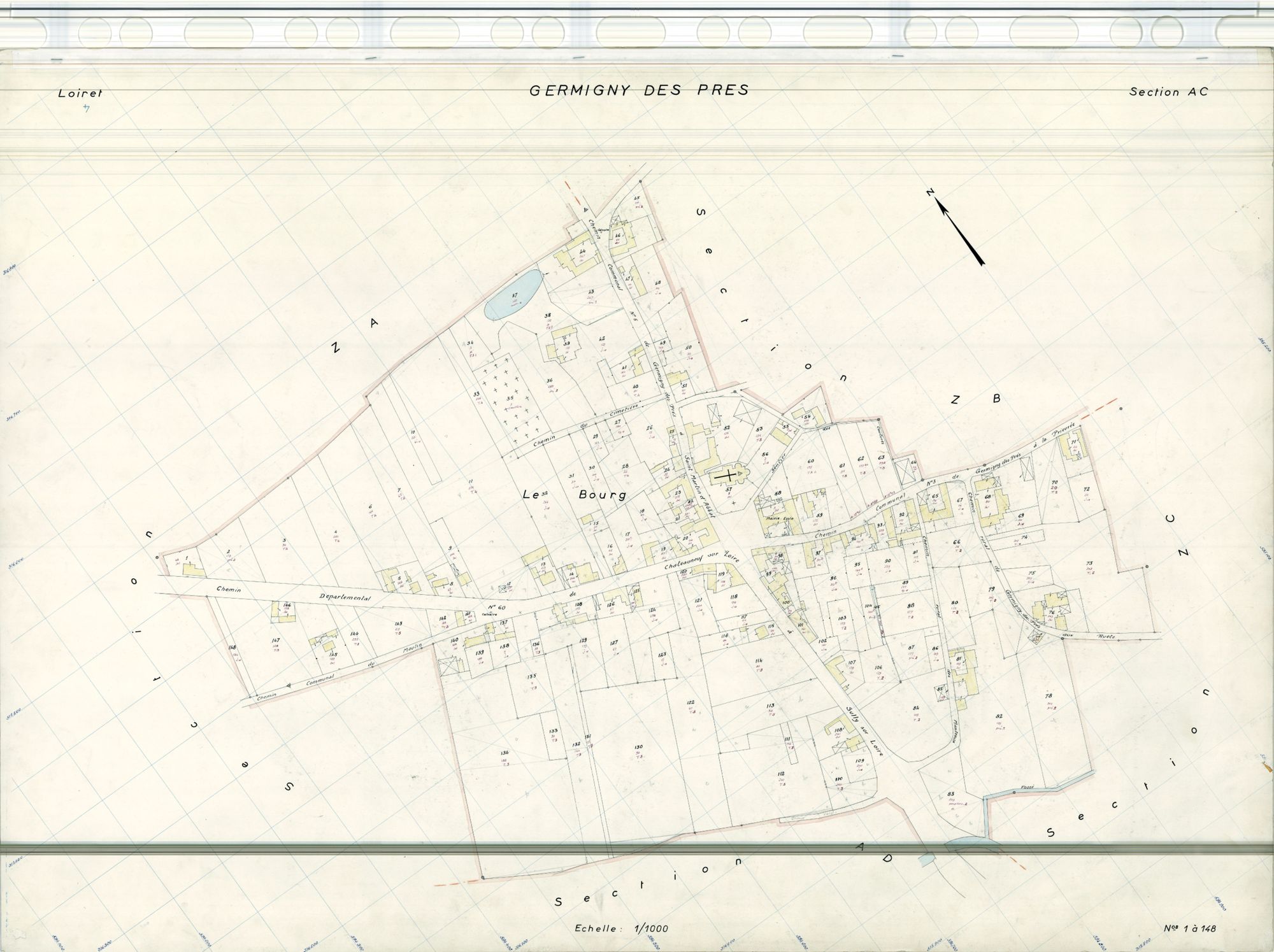 Germigny-des-Prés - Sections