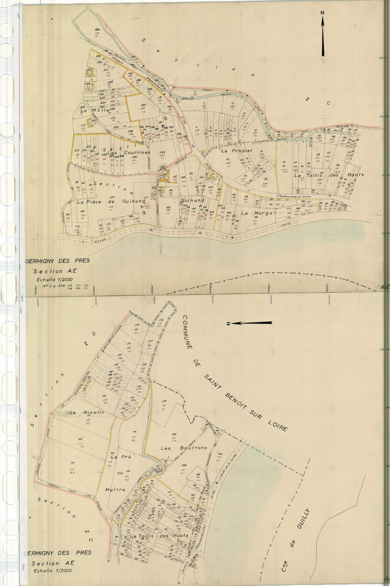 Germigny-des-Prés - Sections