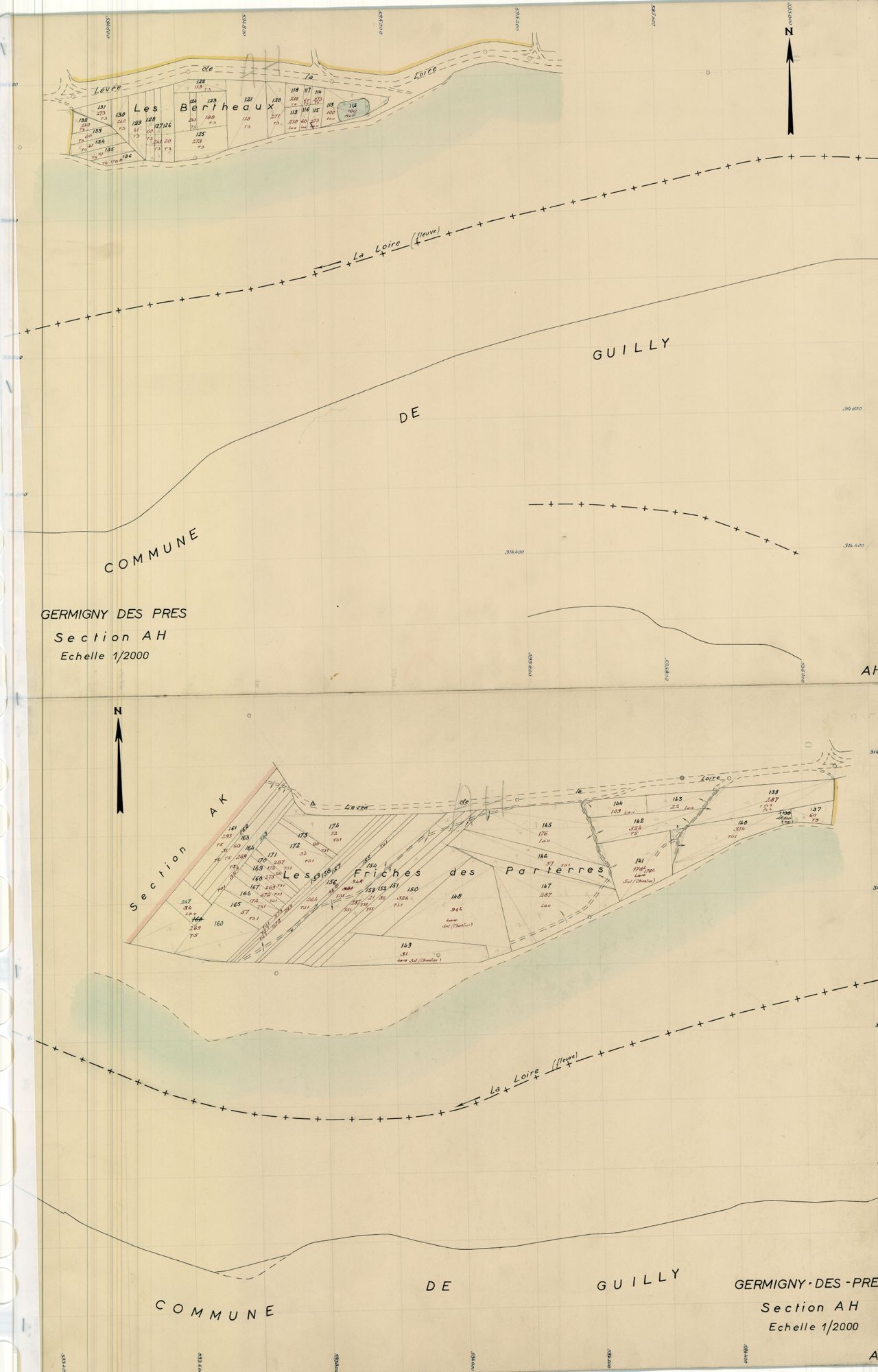 Germigny-des-Prés - Sections