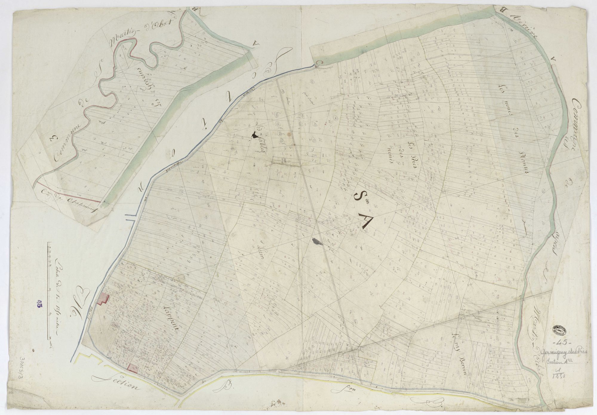 Germigny-des-Prés - Sections