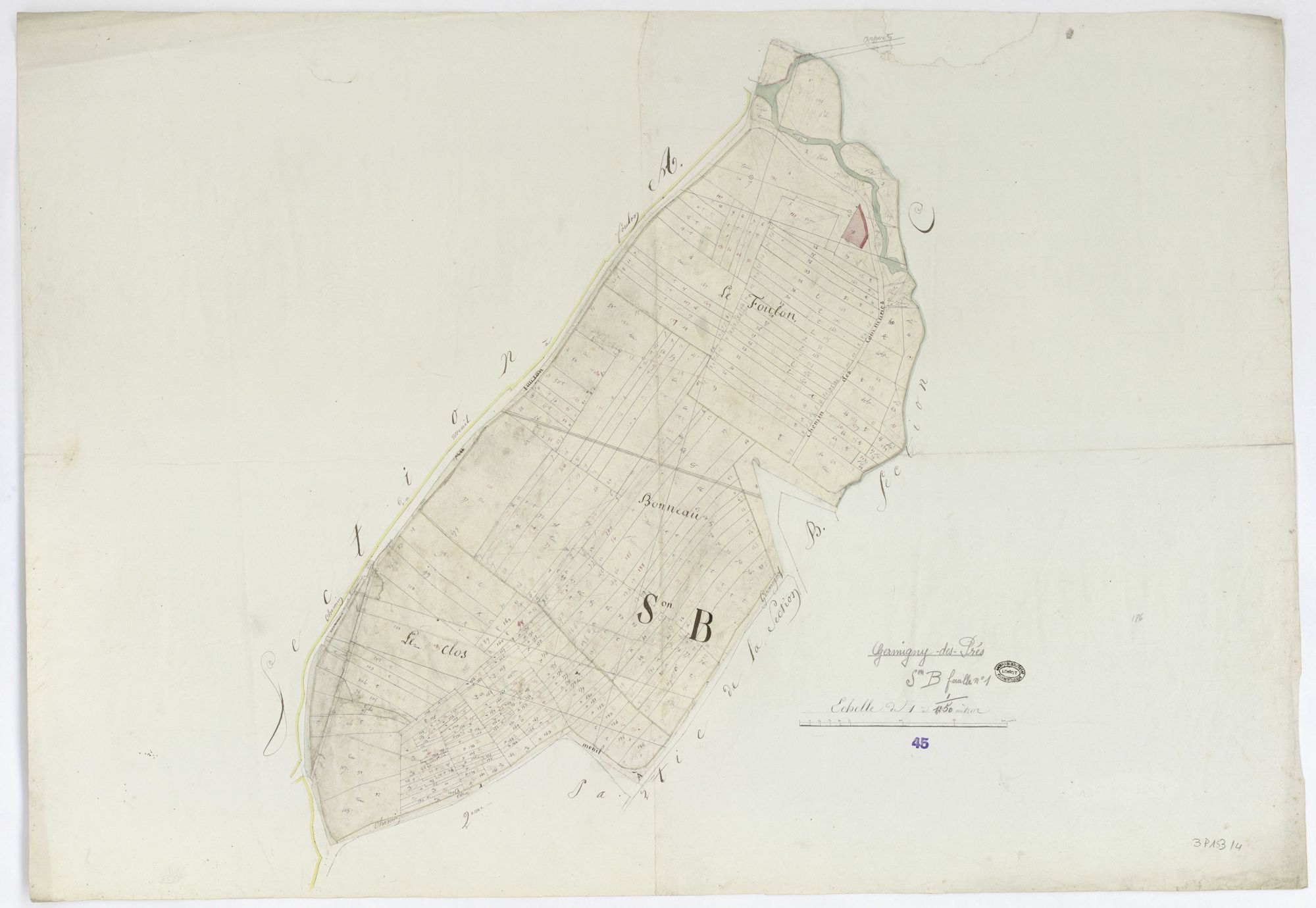 Germigny-des-Prés - Sections