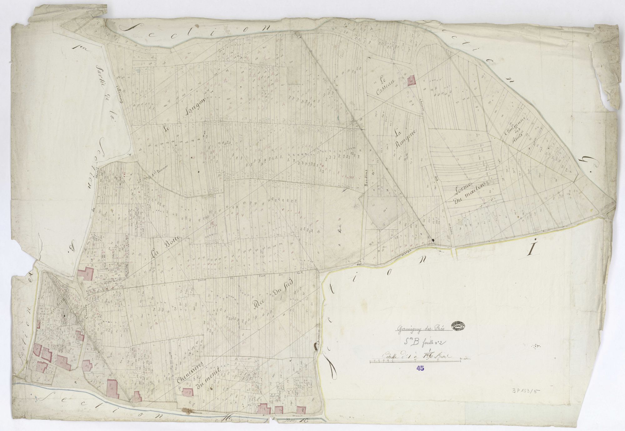 Germigny-des-Prés - Sections