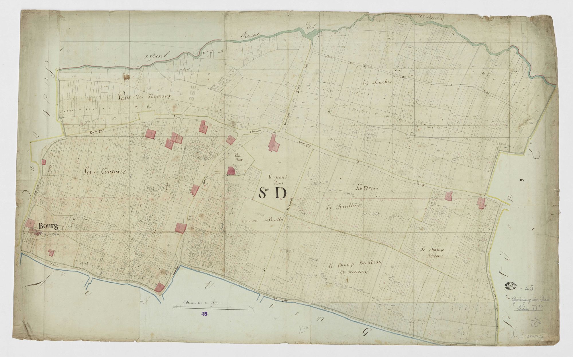Germigny-des-Prés - Sections