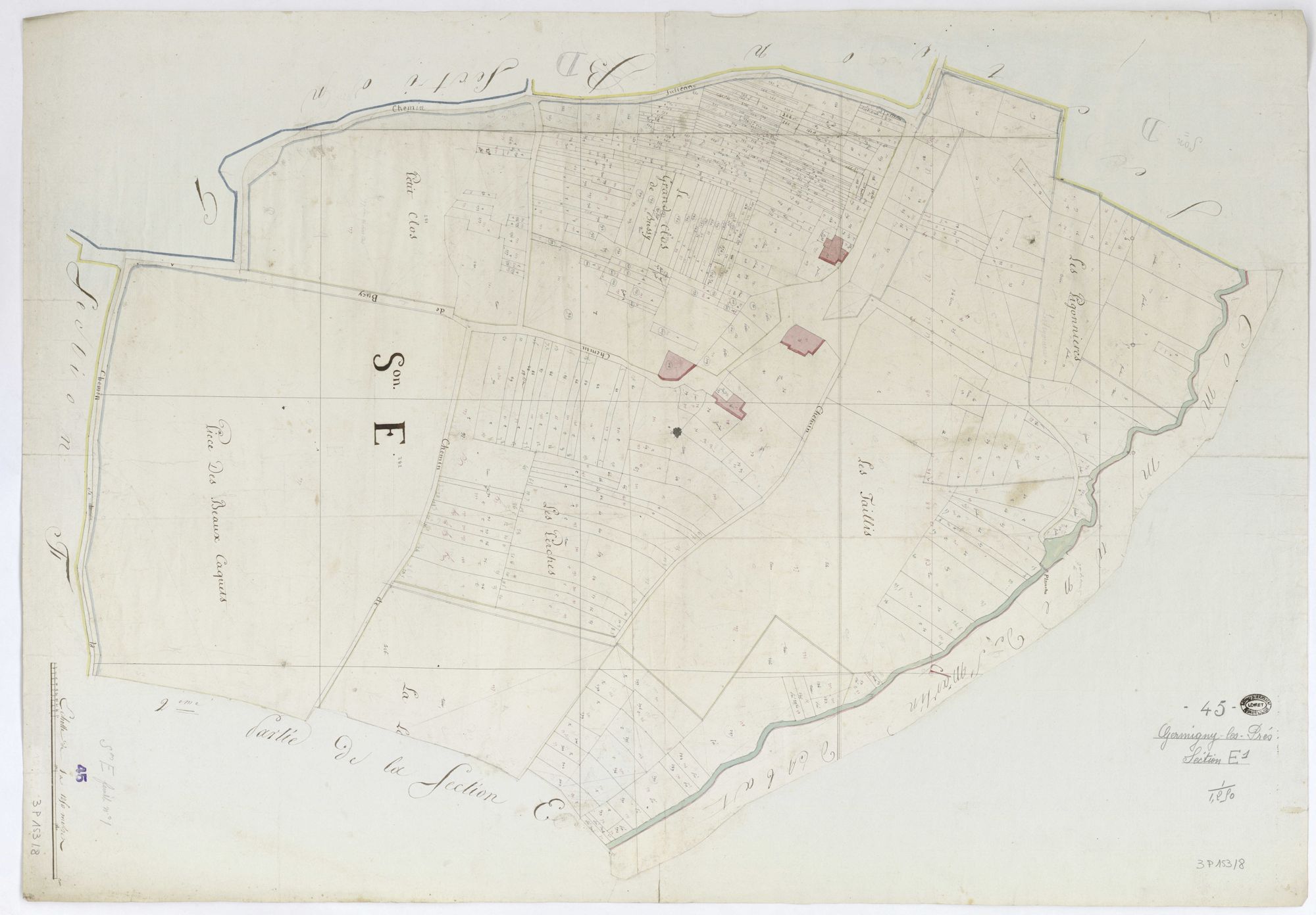Germigny-des-Prés - Sections