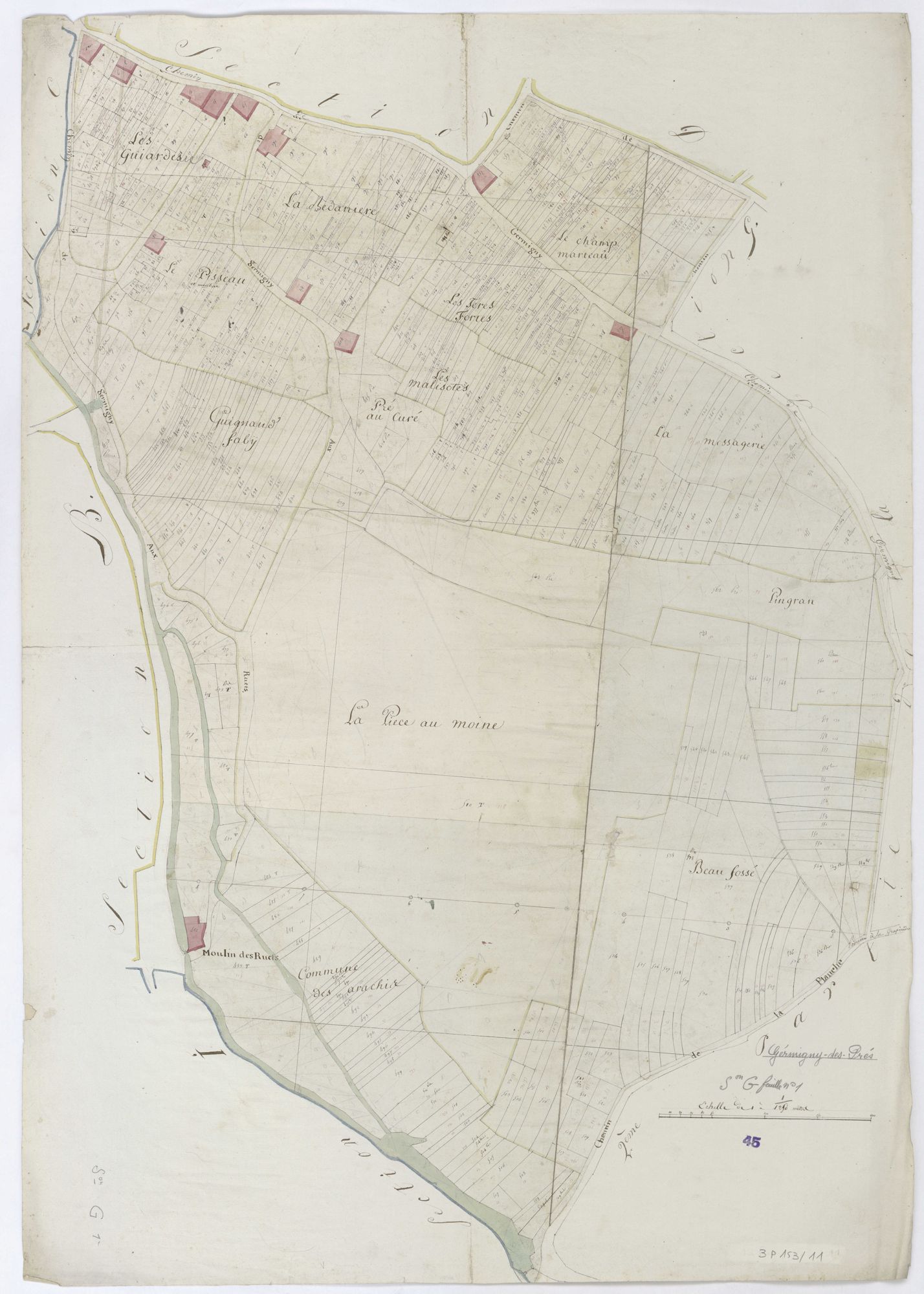 Germigny-des-Prés - Sections