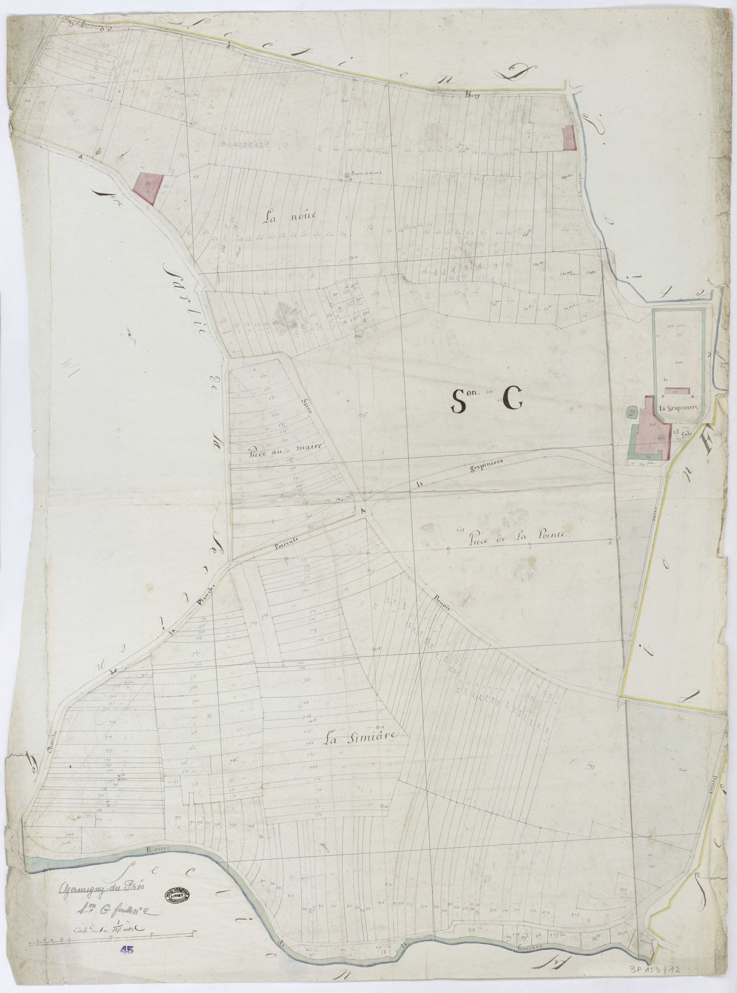 Germigny-des-Prés - Sections