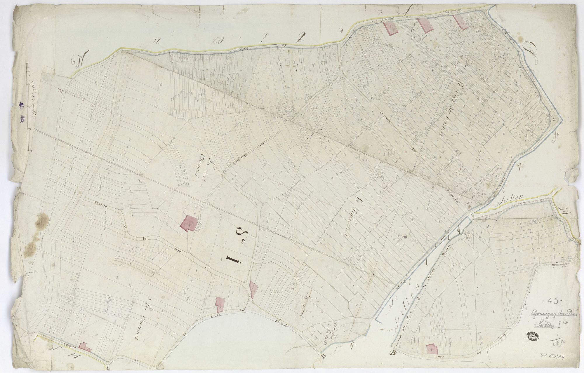Germigny-des-Prés - Sections
