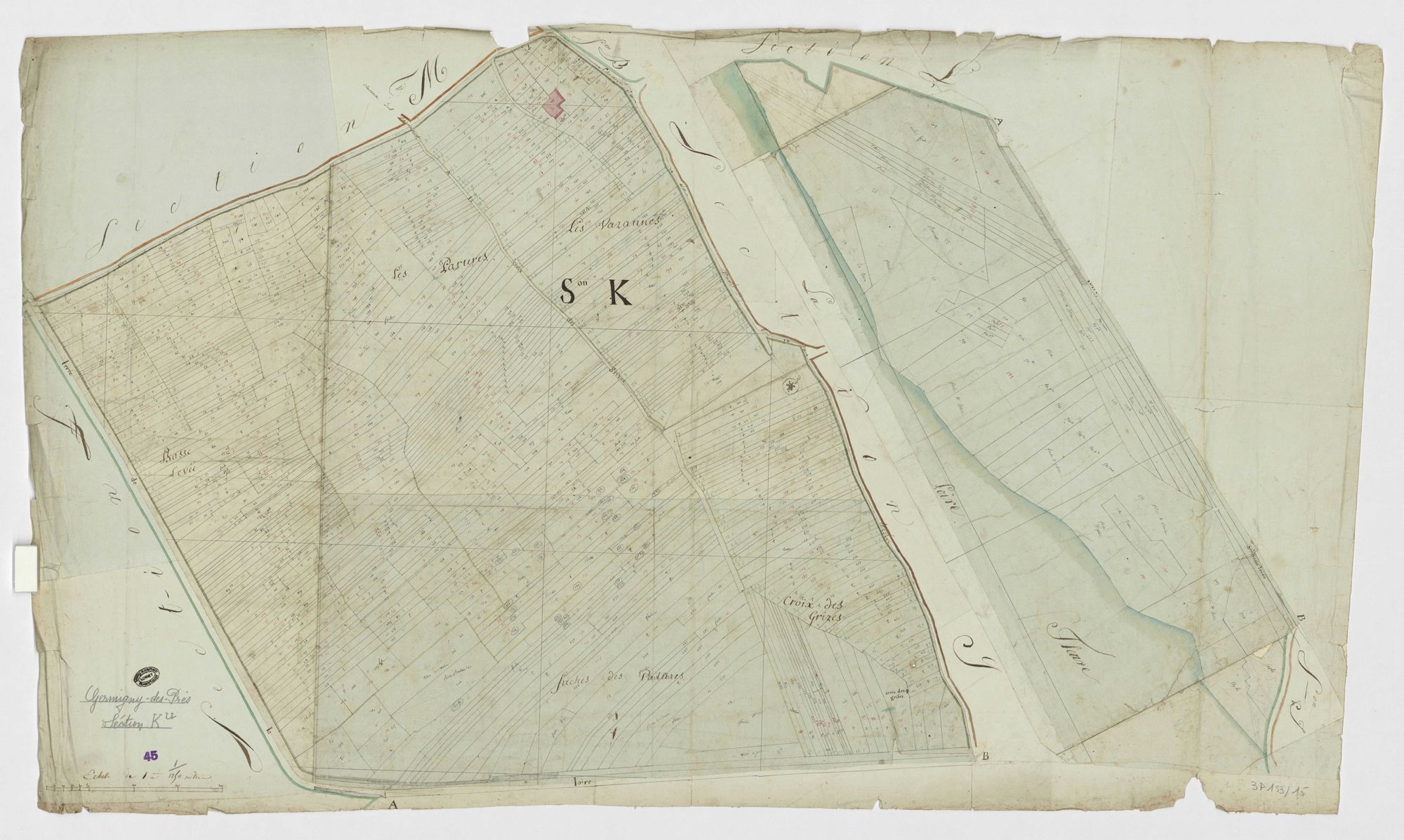 Germigny-des-Prés - Sections