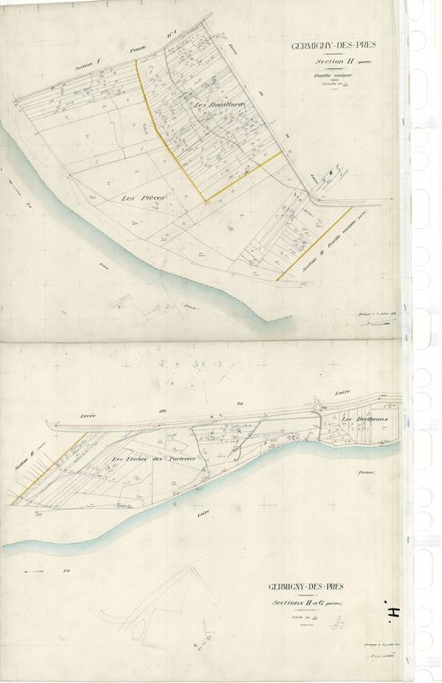 Germigny-des-Prés - Sections