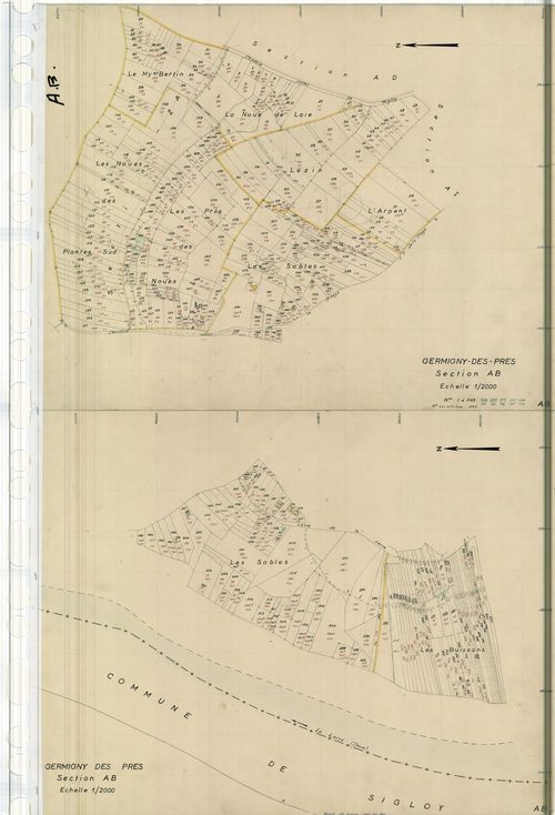 Germigny-des-Prés - Sections