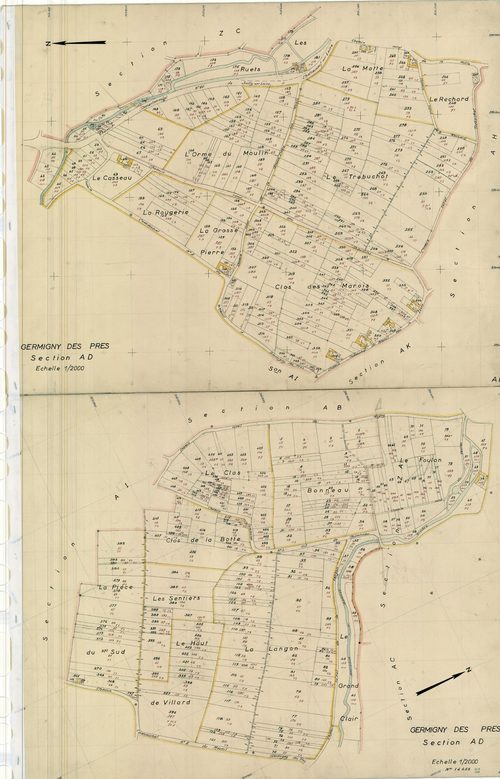 Germigny-des-Prés - Sections