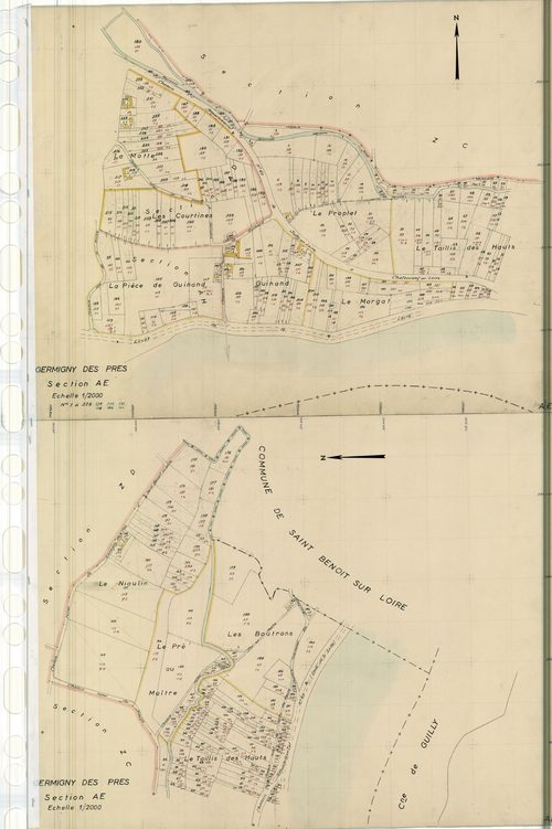 Germigny-des-Prés - Sections