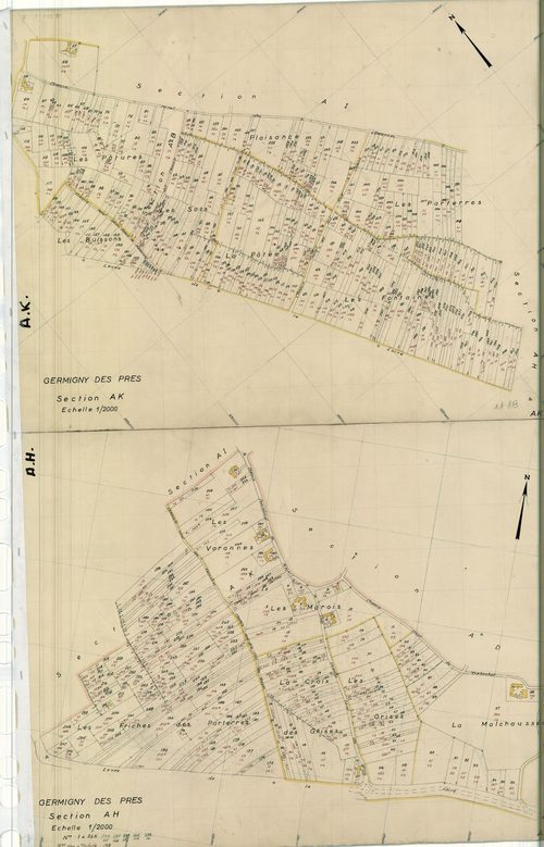 Germigny-des-Prés - Sections
