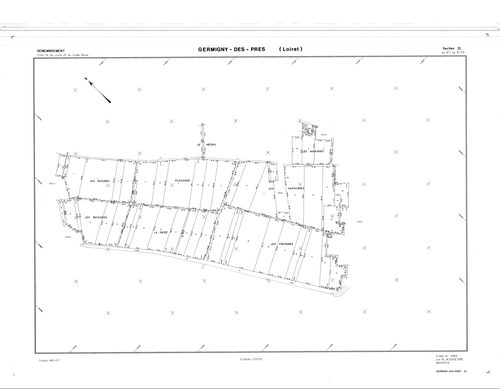 Germigny-des-Prés - Sections