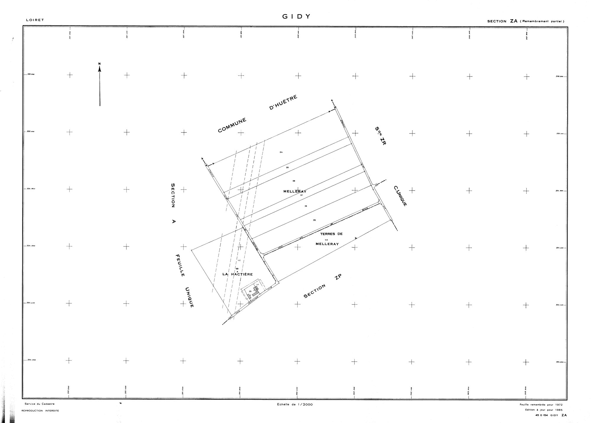 Gidy - Sections