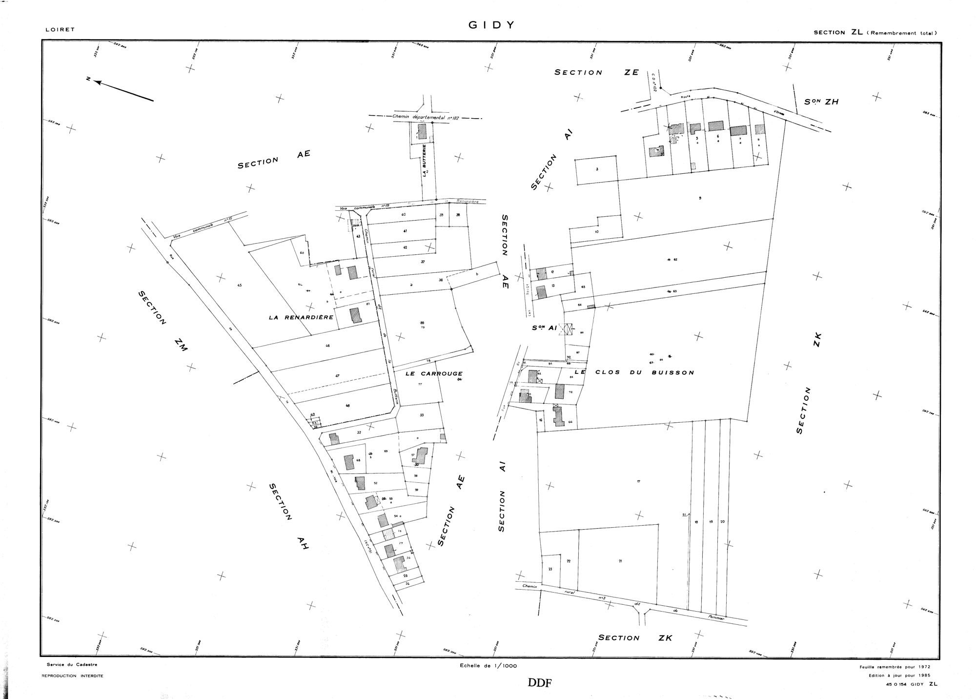 Gidy - Sections