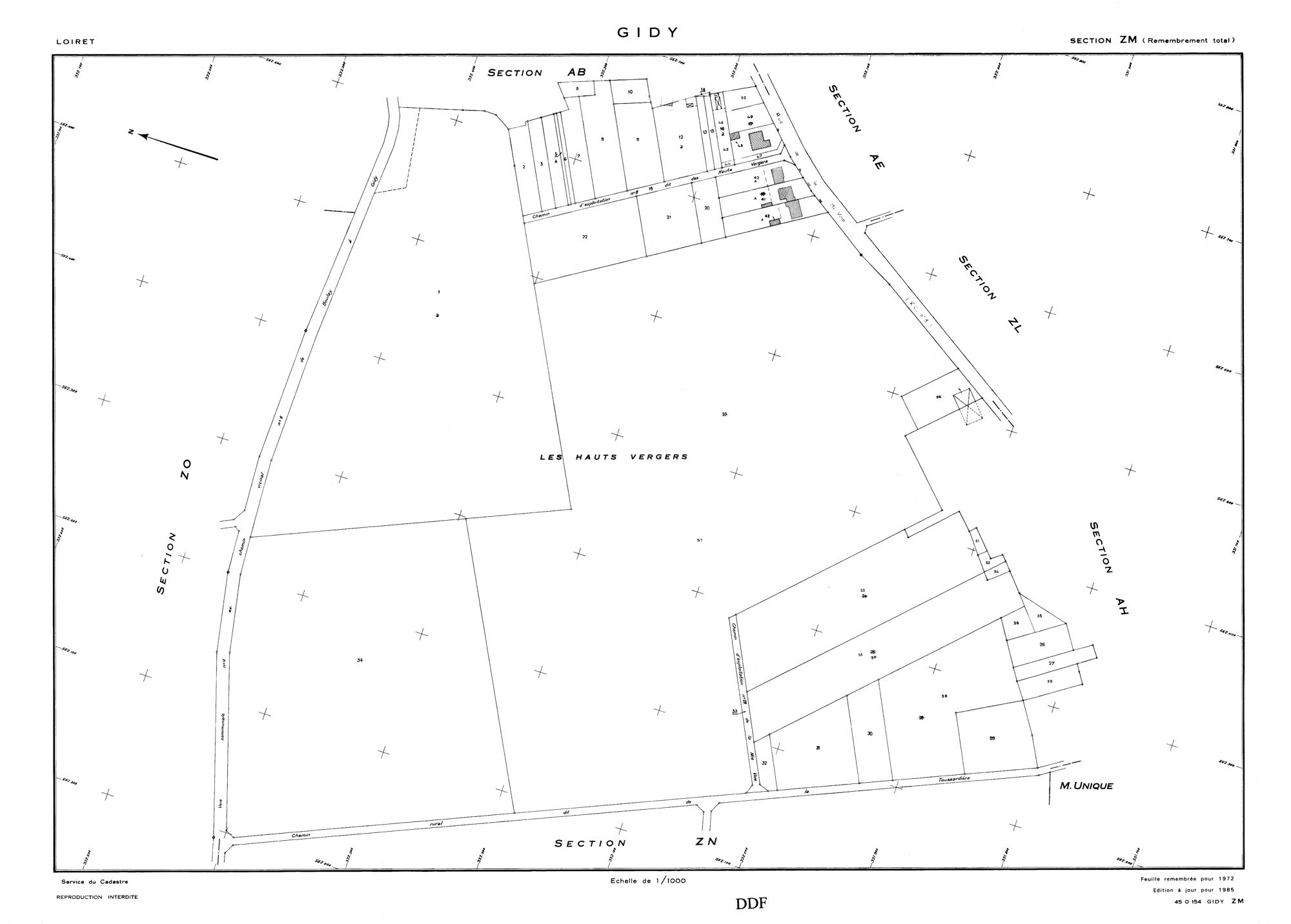 Gidy - Sections