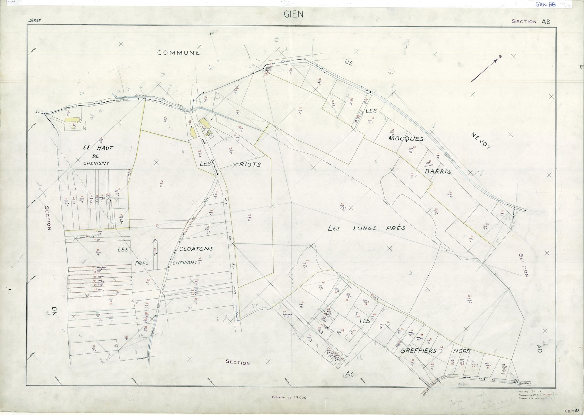 Gien - Sections