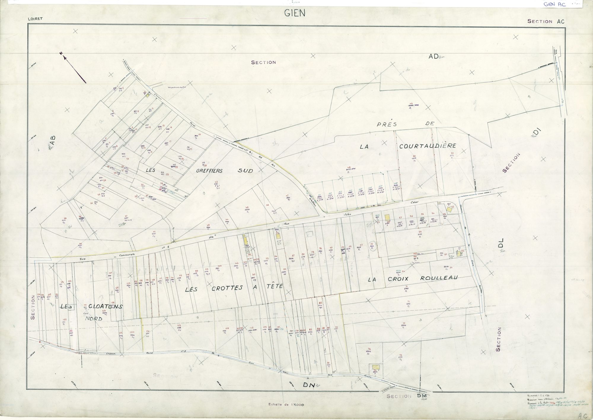 Gien - Sections
