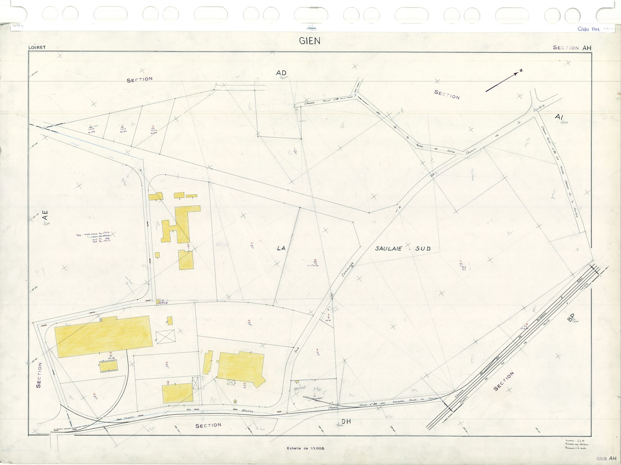 Gien - Sections