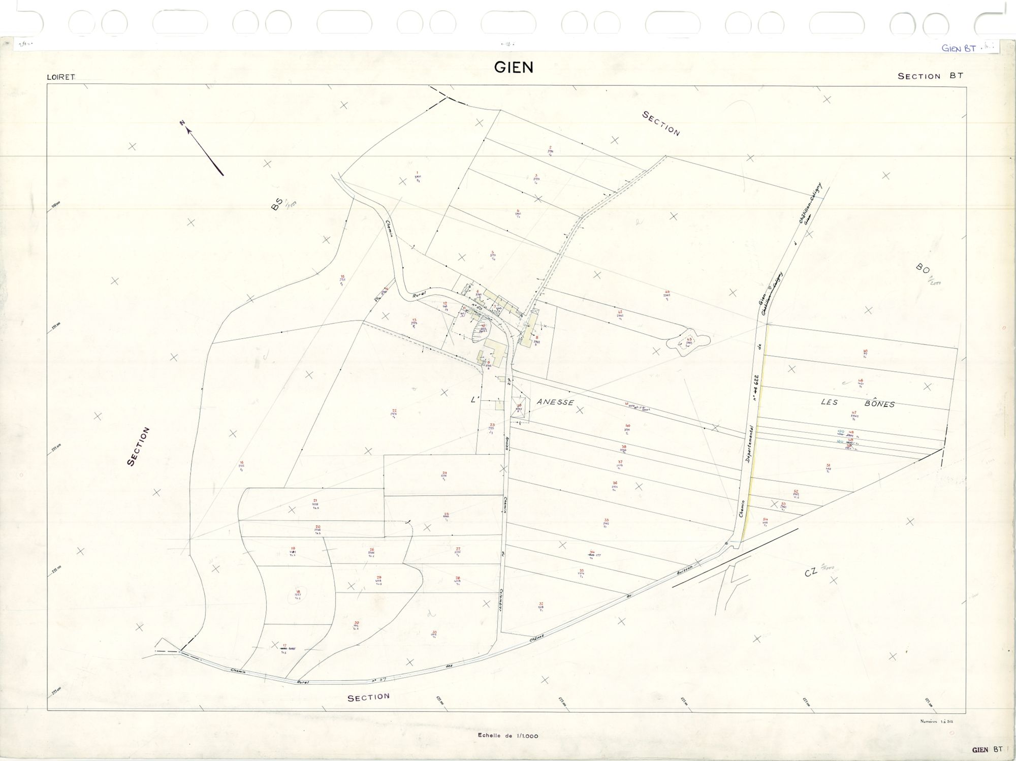 Gien - Sections