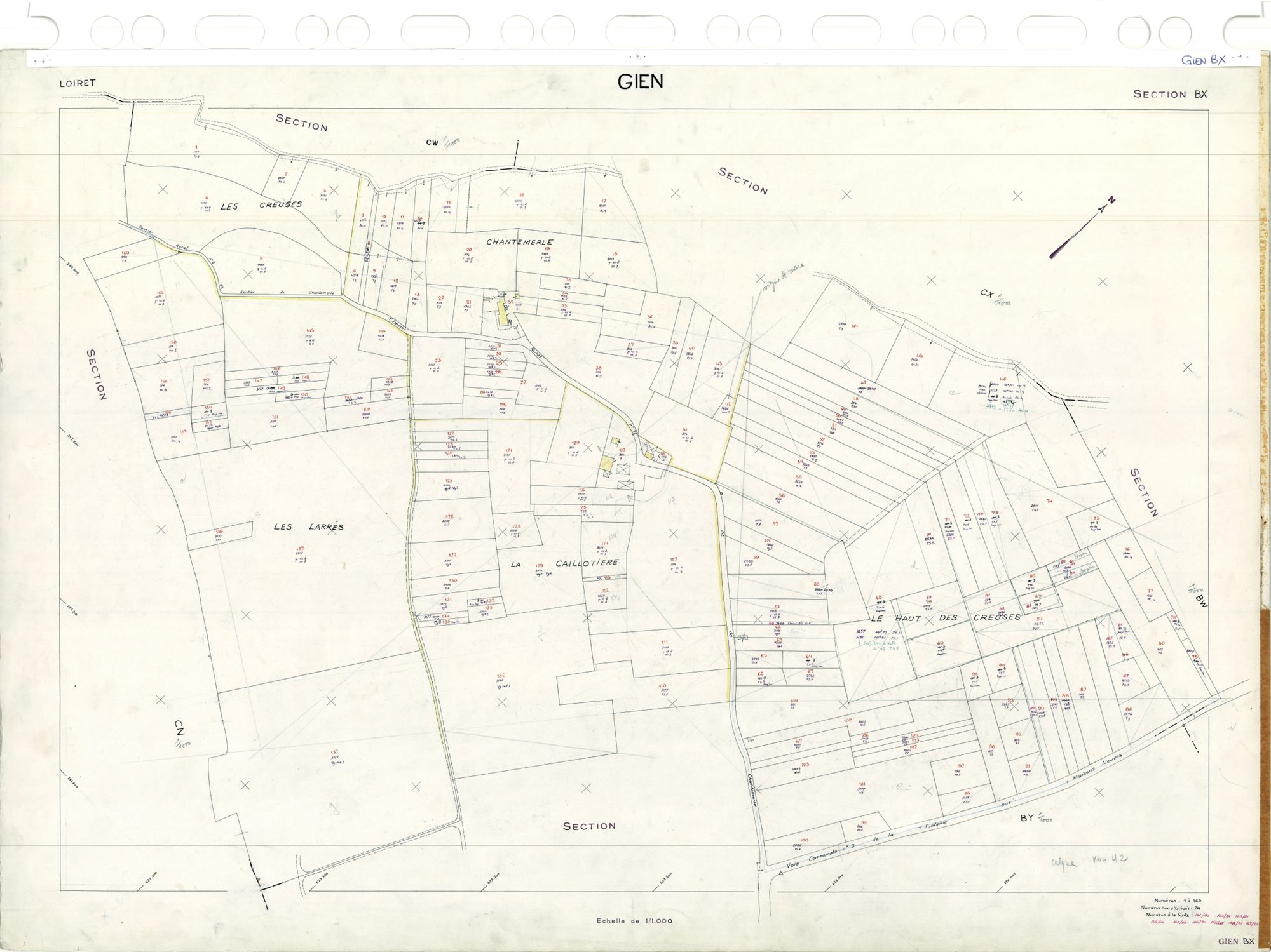 Gien - Sections