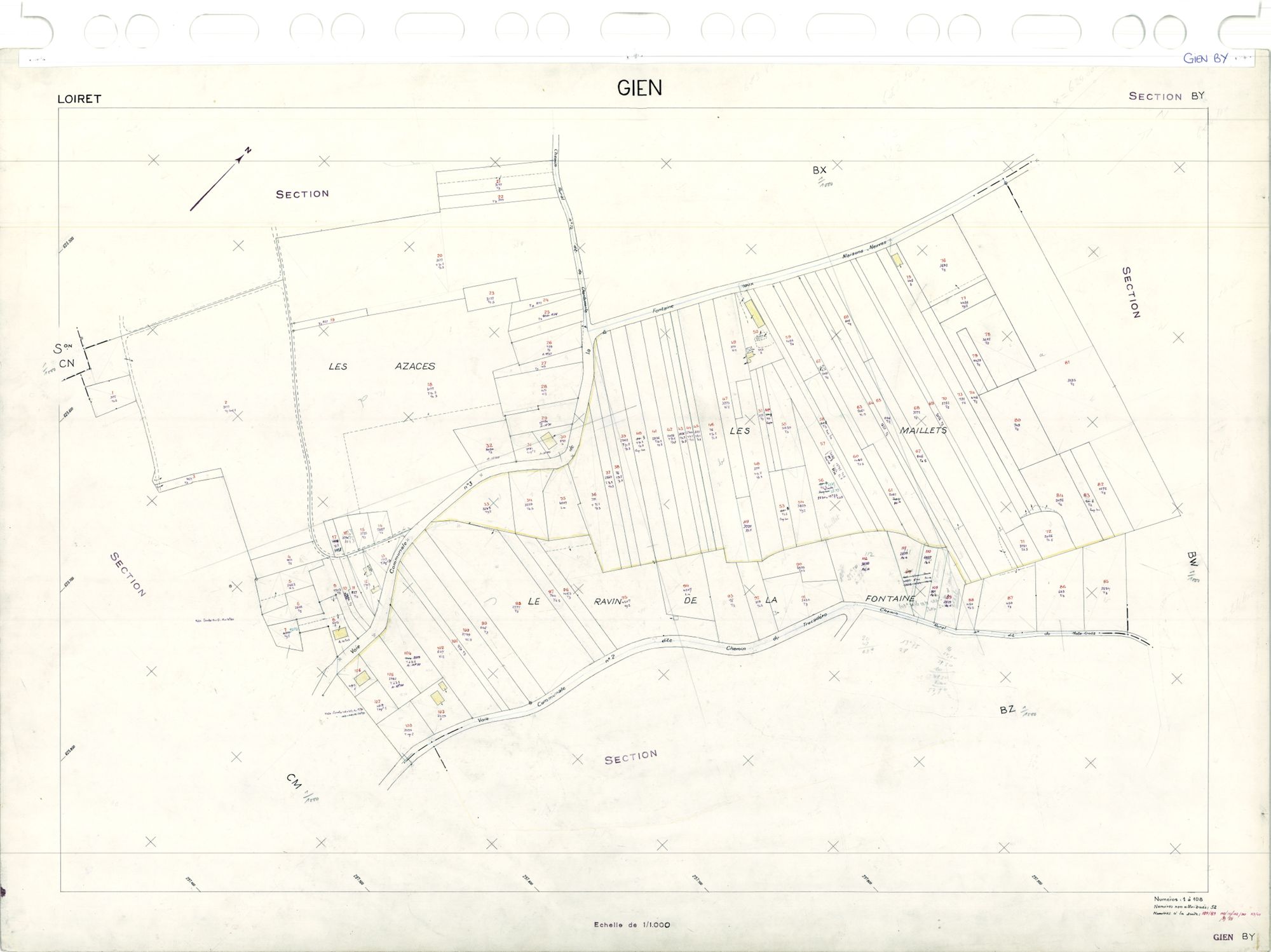 Gien - Sections