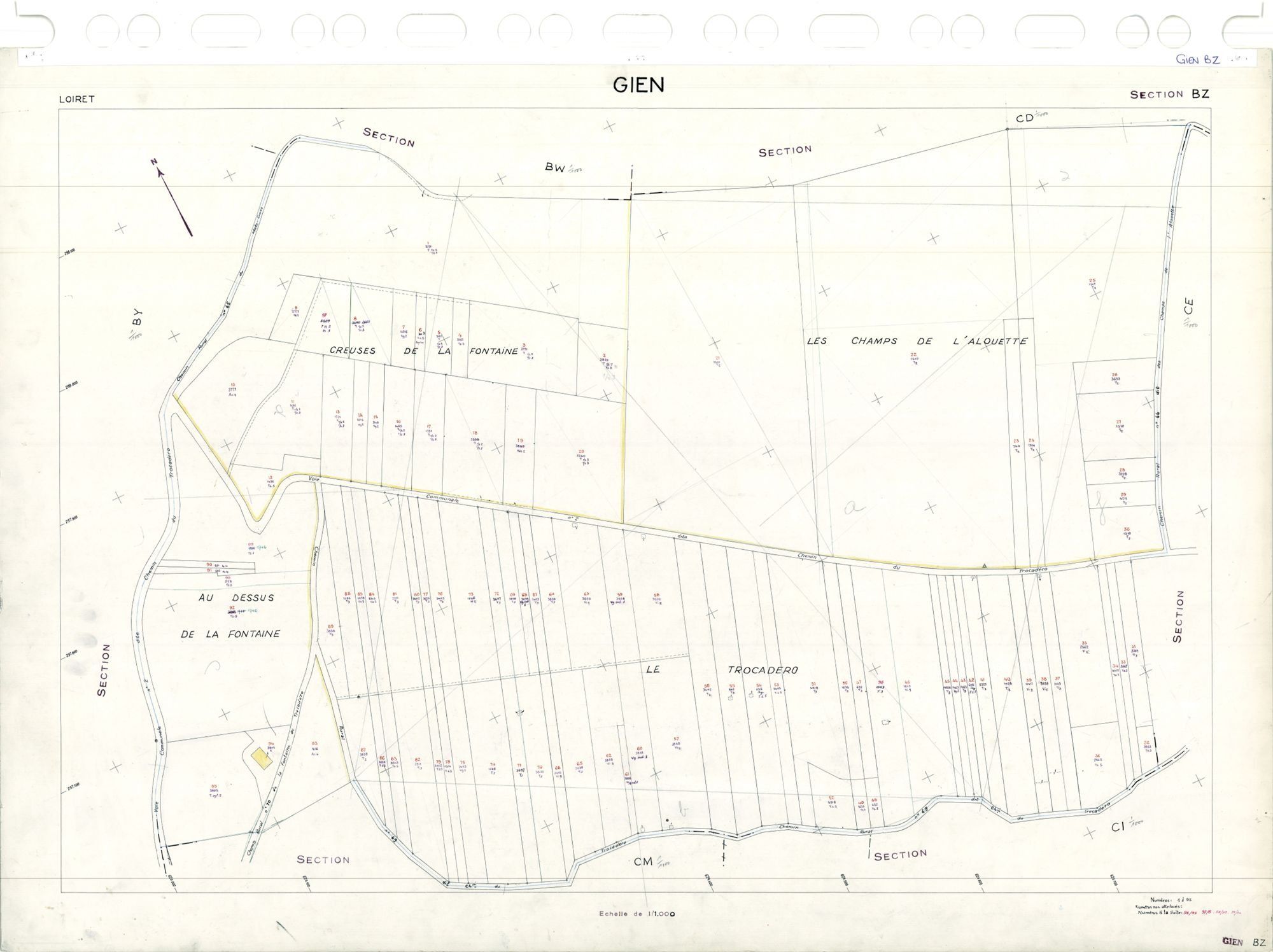Gien - Sections