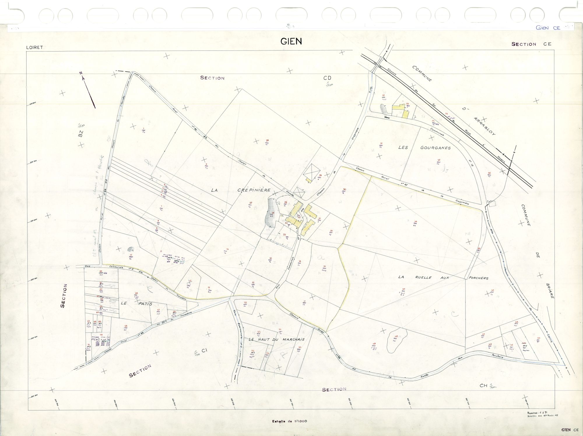 Gien - Sections