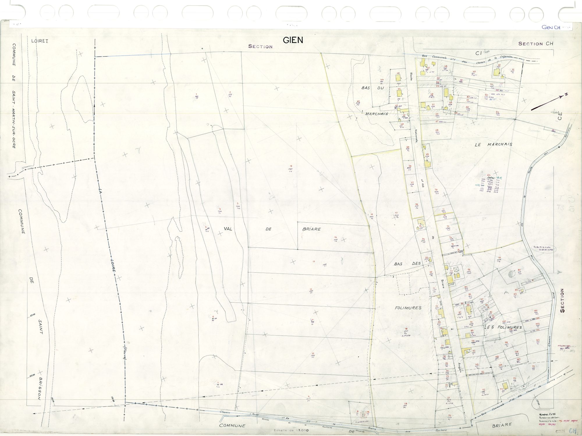 Gien - Sections