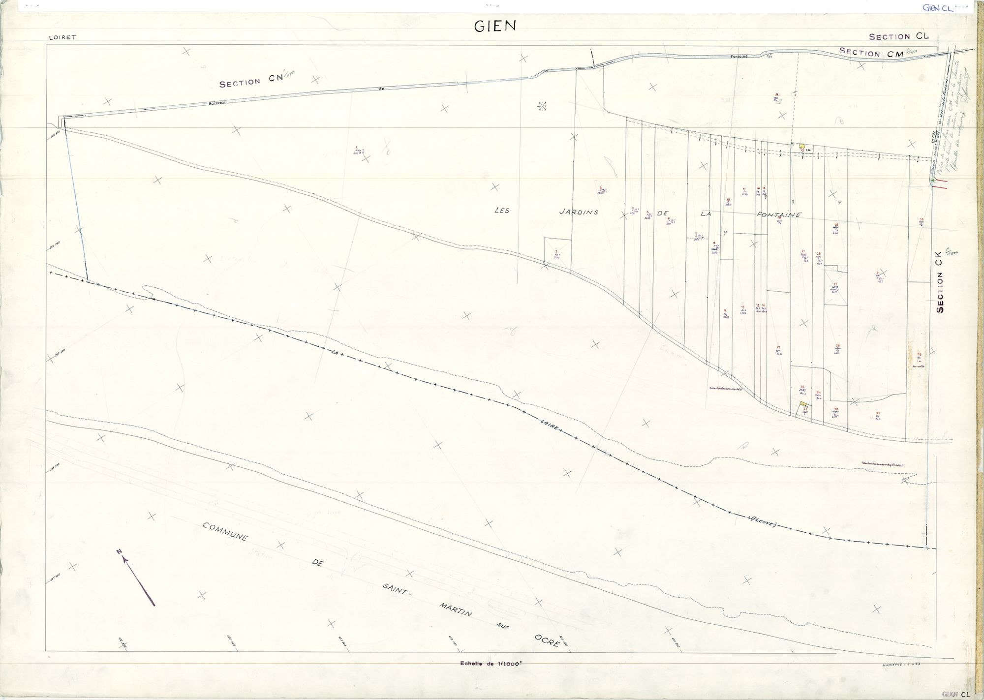 Gien - Sections