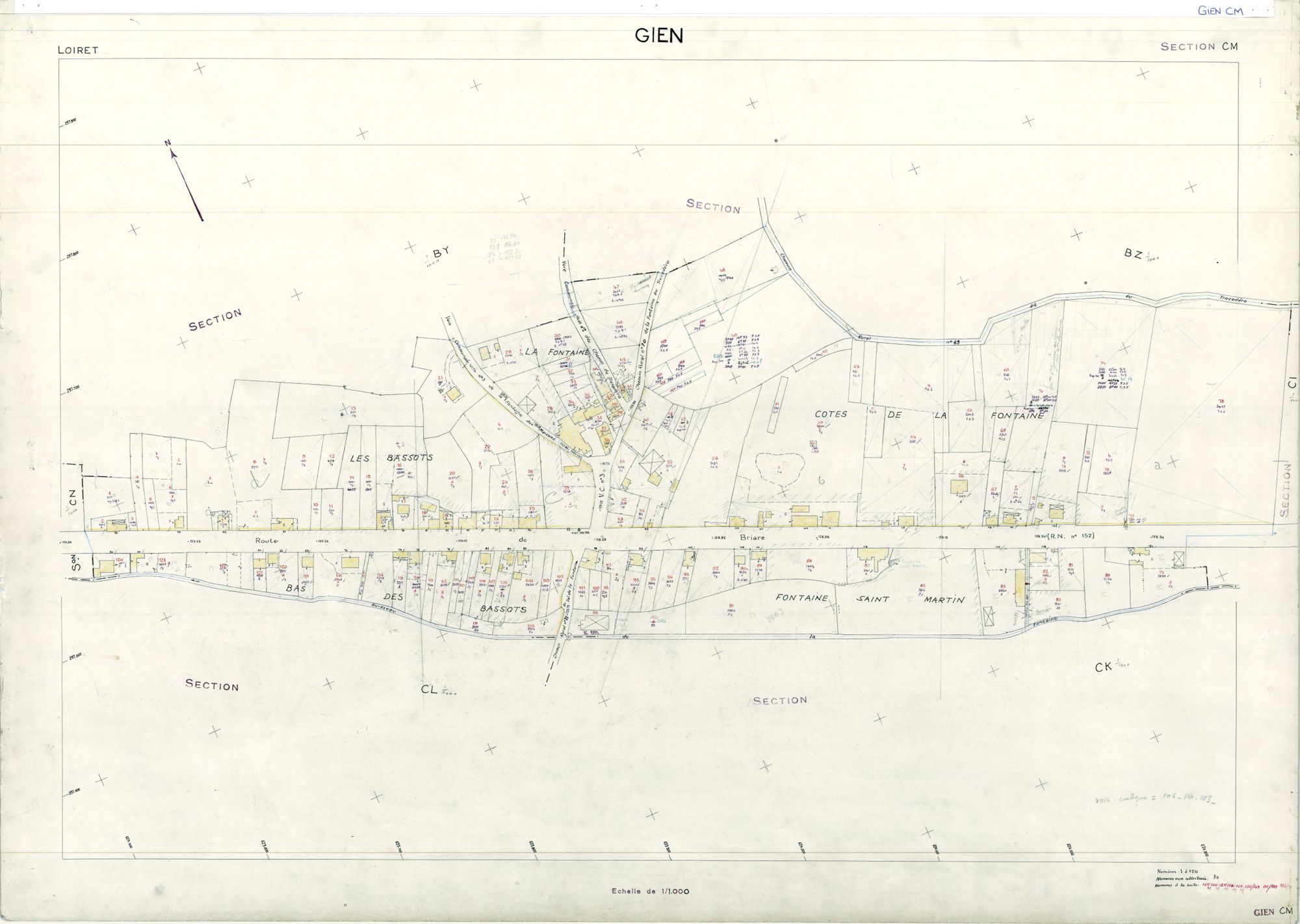 Gien - Sections