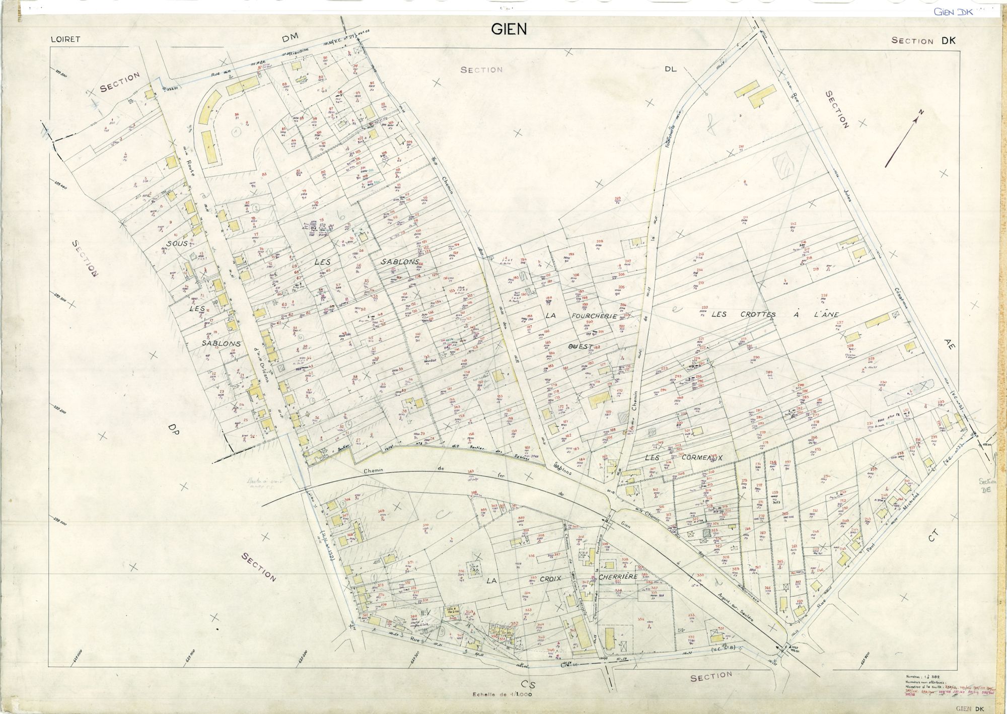 Gien - Sections