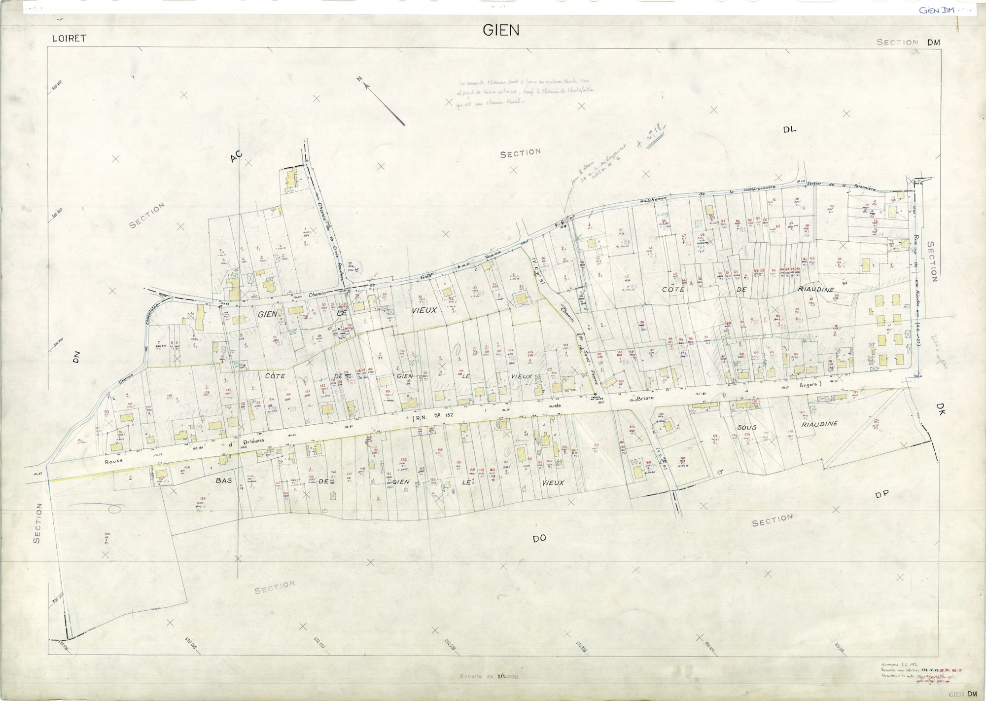 Gien - Sections