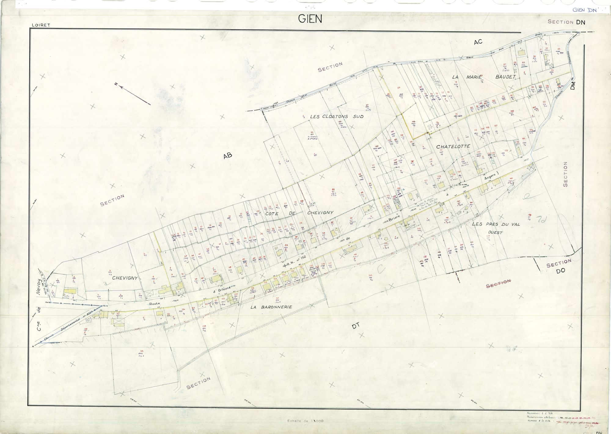 Gien - Sections