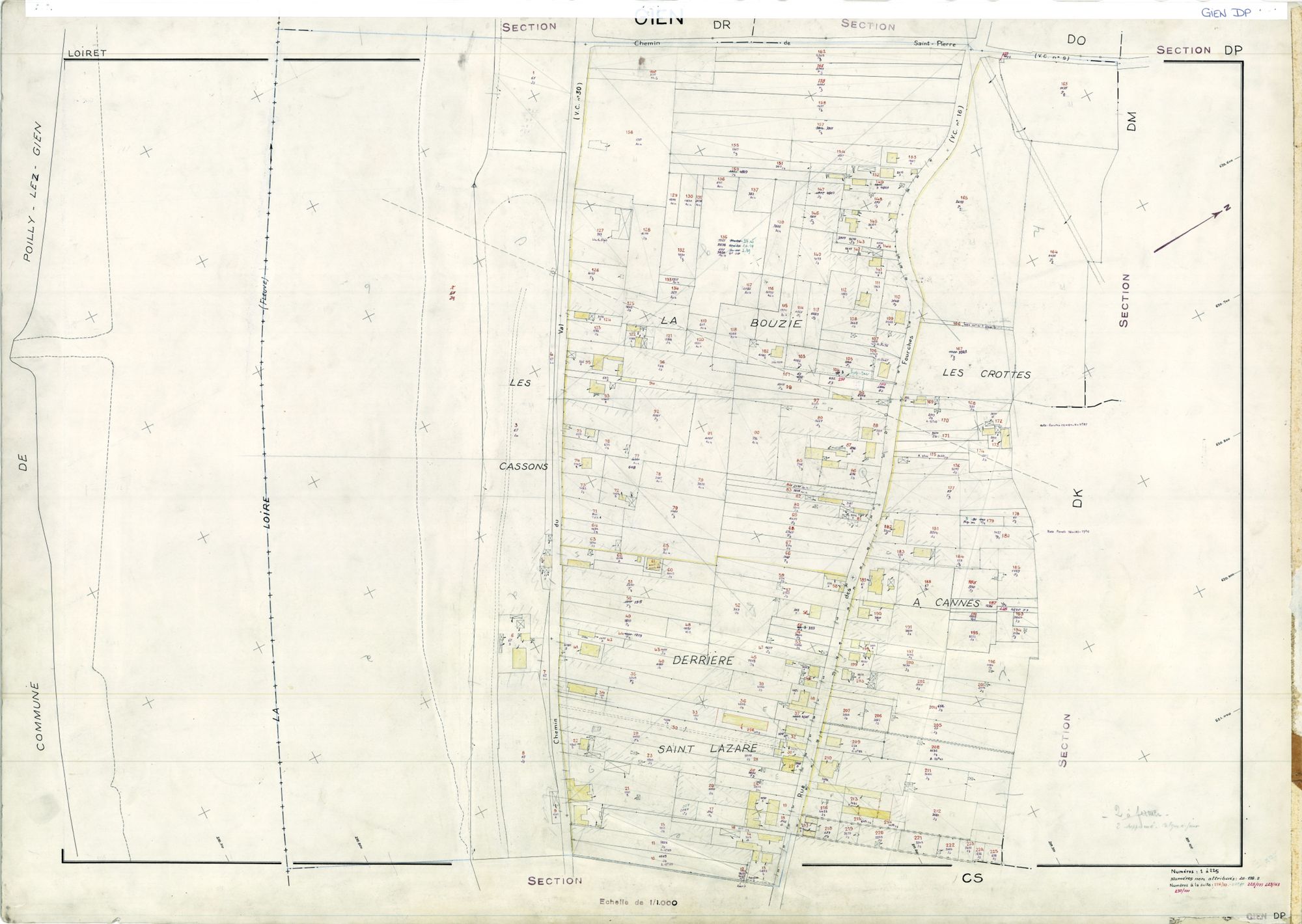 Gien - Sections