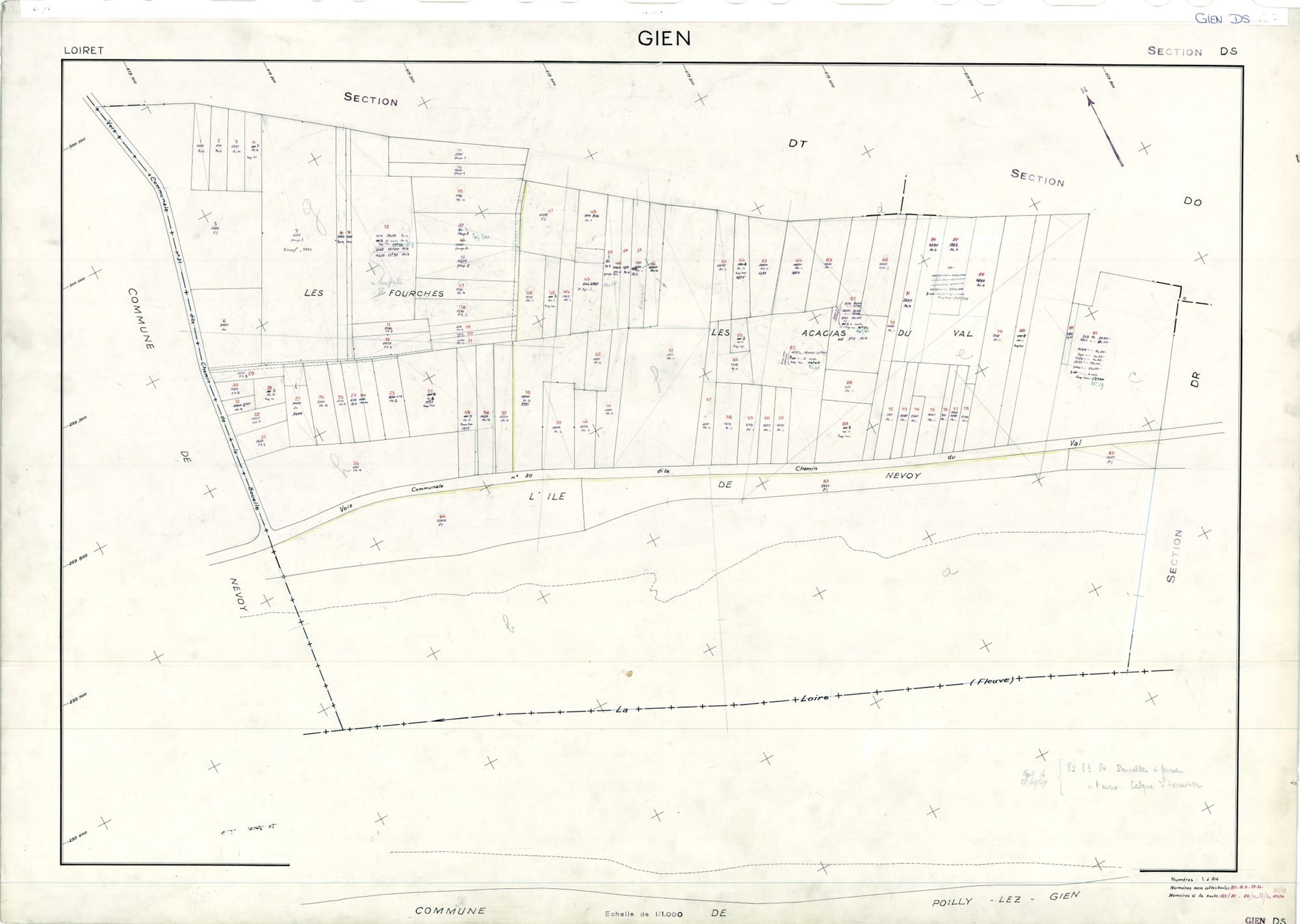 Gien - Sections
