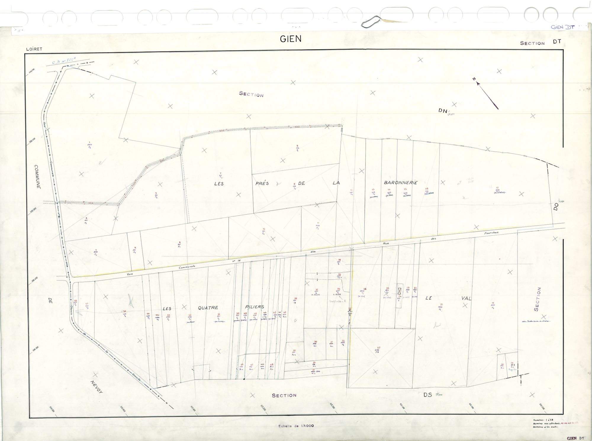 Gien - Sections